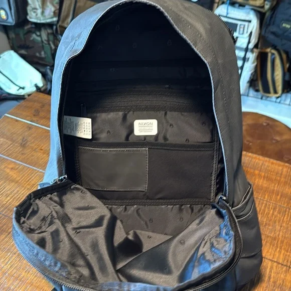 Nixon Daily Charcoal Gray Backpack - Picture 5 of 6